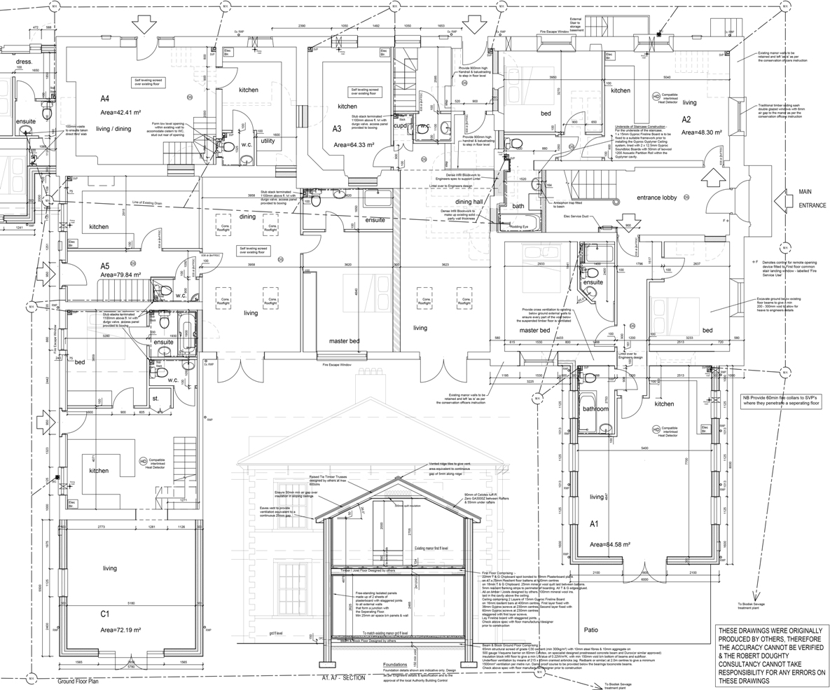 Architects conversion design, architect plans drawings renovation restoration